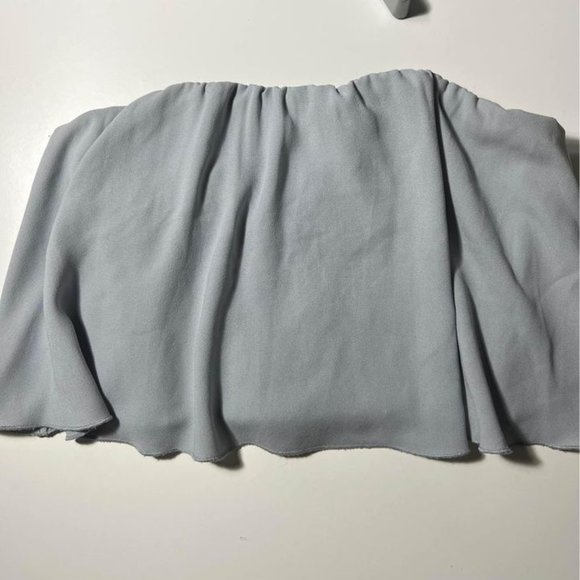 Aritzia Wilfred Baby Blue Bonaventure Blouse - Picture 4 of 4